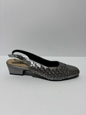 Trotters Women’s Dea Woven Slingback Pumps, Size 9.5 M